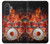 S1431 Skull Drum Fire Rock Case For Samsung Galaxy A57