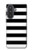 S1596 Black and White Striped Case For Samsung Galaxy A57