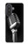 S1672 Retro Microphone Jazz Music Case For Samsung Galaxy A57