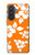 S2245 Hawaiian Hibiscus Orange Pattern Case For Samsung Galaxy A57
