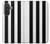 S2297 Black and White Vertical Stripes Case For Samsung Galaxy A57