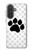 S2355 Paw Foot Print Case For Samsung Galaxy A57