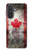 S2490 Canada Maple Leaf Flag Texture Case For Samsung Galaxy A57