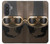 S2645 Vintage Brown Goggles Motorcycle Helmet Case For Samsung Galaxy A57