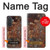 S2714 Rust Steel Texture Graphic Printed Case For Samsung Galaxy A57