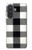 S2842 Black and White Buffalo Check Pattern Case For Samsung Galaxy A57