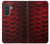 S2879 Red Arowana Fish Scale Case For Samsung Galaxy A57