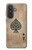 S2928 Vintage Spades Ace Card Case For Samsung Galaxy A57
