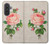 S3079 Vintage Pink Rose Case For Samsung Galaxy A57