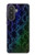 S3366 Rainbow Python Skin Graphic Print Case For Samsung Galaxy A57