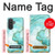 S3399 Green Marble Graphic Print Case For Samsung Galaxy A57