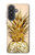S3490 Gold Pineapple Case For Samsung Galaxy A57