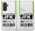 S3664 Airline Travel Luggage Label Case For Samsung Galaxy A57