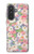 S3688 Floral Flower Art Pattern Case For Samsung Galaxy A57