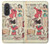 S3820 Vintage Cowgirl Fashion Paper Doll Case For Samsung Galaxy A57