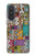 S3879 Retro Music Doodle Case For Samsung Galaxy A57