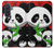 S3929 Cute Panda Eating Bamboo Case For Samsung Galaxy A57