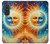 S3966 Artistic Sun Moon Case For Samsung Galaxy A57