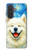 S4064 Smile Dog Van Gogh Starry Night Case For Samsung Galaxy A57