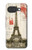 S2108 Eiffel Tower Paris Postcard Case For Google Pixel 10a