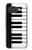 S3078 Black and White Piano Keyboard Case For Google Pixel 10a