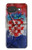 S3313 Croatia Flag Vintage Football Graphic Case For Google Pixel 10a