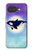 S3807 Killer Whale Orca Moon Pastel Fantasy Case For Google Pixel 10a