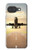 S3837 Airplane Take off Sunrise Case For Google Pixel 10a