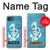 S3053 Marine Anchor Blue Case For iPhone 17e