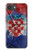 S3313 Croatia Flag Vintage Football Graphic Case For iPhone 17e