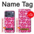 S4097 Pink Floral Seamless Pattern Design Case For iPhone 17 Pro