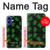 S4087 Cute Green Ghost Cartoon Pattern Case For iPhone 16