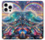 S4084 Rainbow Ocean Wave Fantasy Case For iPhone 16 pro
