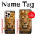 S4093 Royal Lion Portrait Artwork Case For iPhone 16 pro