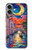 S4083 Colorful Painting Moonlit Venice City Case For iPhone 16 plus