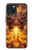 S4090 Epic Fire Dragon Fantasy Illustration Case For iPhone 15
