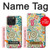 S4078 Abstract Colorful Doodle Pattern Case For iPhone 15 Pro