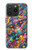 S4085 Cosmic Spaceship Psychedelic Art Case For iPhone 15 Pro