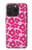 S4097 Pink Floral Seamless Pattern Design Case For iPhone 15 Pro
