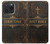 S4109 Vintage Antique Bible Book Cover Art Case For iPhone 15 Pro