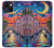 S4083 Colorful Painting Moonlit Venice City Case For iPhone 14