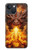 S4090 Epic Fire Dragon Fantasy Illustration Case For iPhone 14