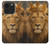 S4093 Royal Lion Portrait Artwork Case For iPhone 14 Pro