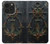 S4106 Vintage Maritime Anchor Helm Art Case For iPhone 14 Pro