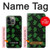 S4087 Cute Green Ghost Cartoon Pattern Case For iPhone 13