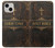 S4109 Vintage Antique Bible Book Cover Art Case For iPhone 13