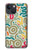 S4078 Abstract Colorful Doodle Pattern Case For iPhone 13 mini