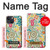 S4078 Abstract Colorful Doodle Pattern Case For iPhone 13 mini