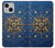 S4086 Nautical Compass Maritime Design Case For iPhone 13 mini