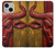 S4098 Span Bull Carved Artwork Case For iPhone 13 mini
